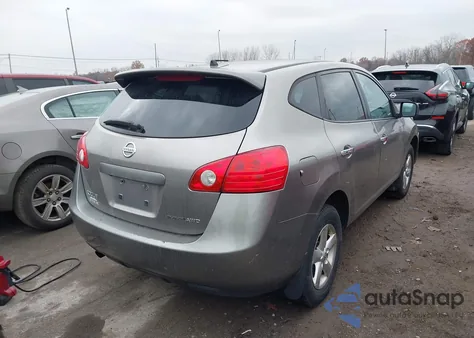 2010 Nissan Rogue S из США, поврежденный, VIN JN8AS5MV8AW137305